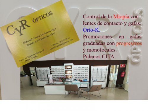 Óptica enTres Olivos, Madrid. Gafas graduadas